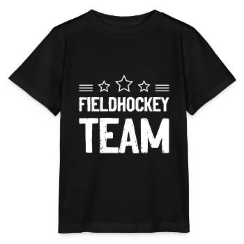 Field Hockey Team Team - Stanley/Stella MINI CREATOR Kids’ T-Shirt - black - Front - Mikhail (115cm)