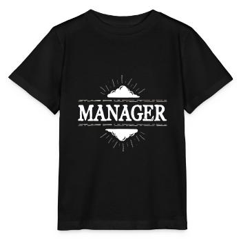 Manager Beruf - Stanley/Stella Kinder T-Shirt MINI CREATOR  - Schwarz - Vorne - Mikhail (115cm)