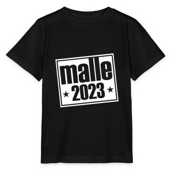 MALLE 2023 - T-shirt bio MINI CREATOR Stanley/Stella Enfant - noir - Devant - Mikhail (115cm)