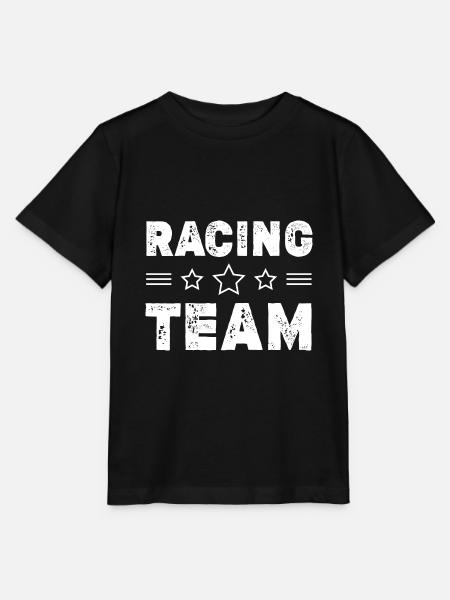 Racing Team - Stanley/Stella Kinder T-Shirt MINI CREATOR - Schwarz