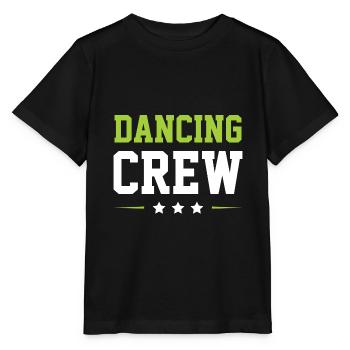 Dancing Crew - Stanley/Stella Kinder T-Shirt MINI CREATOR  - Schwarz - Vorne - Mikhail (115cm)