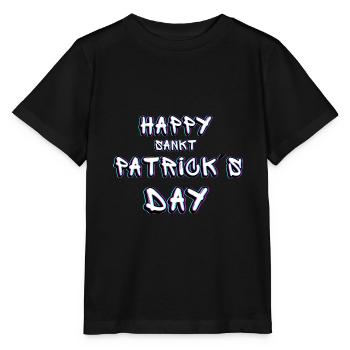 Sankt Patricks - Stanley/Stella Kinder T-Shirt MINI CREATOR  - Schwarz - Vorne - Mikhail (115cm)