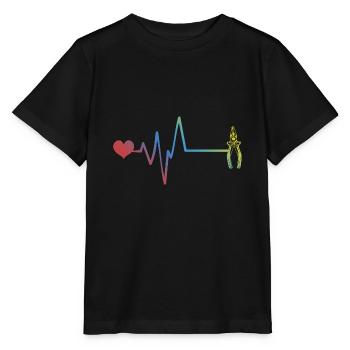 Zange Puls Herzschlag Werkzeug - Stanley/Stella Kinder T-Shirt MINI CREATOR  - Schwarz - Vorne - Mikhail (115cm)
