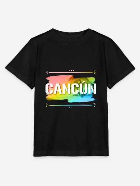 Cancun - Stanley/Stella Kinder T-Shirt MINI CREATOR  - Schwarz