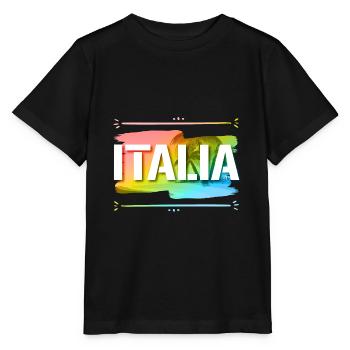 Italia - Stanley/Stella MINI CREATOR Kids’ T-Shirt - black - Front - Mikhail (115cm)