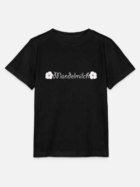 Mandelmilch - Stanley/Stella Kinder T-Shirt MINI CREATOR  - Schwarz