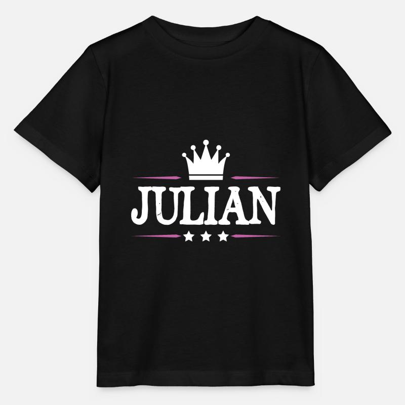 Julien - T-shirt bio MINI CREATOR Stanley/Stella Enfant - noir
