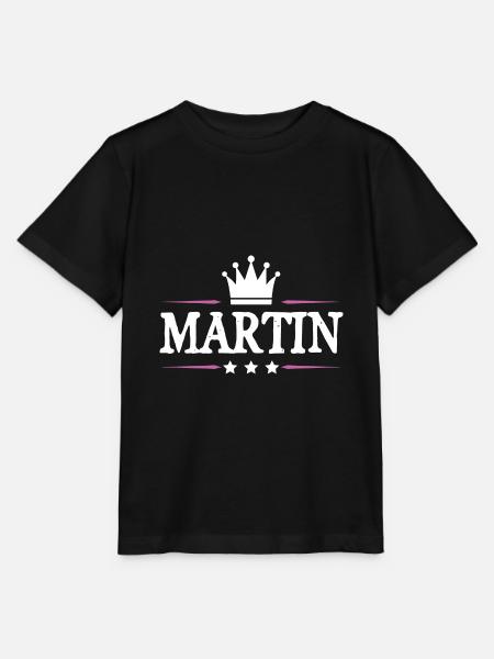 Martin - Stanley/Stella Kinder T-Shirt MINI CREATOR - Schwarz