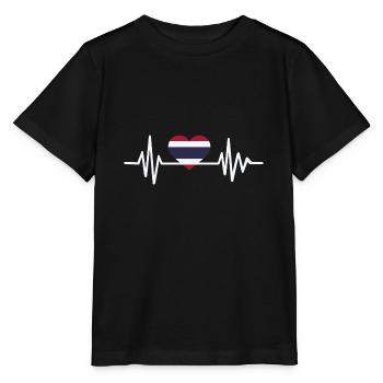La Thaïlande - T-shirt bio MINI CREATOR Stanley/Stella Enfant - noir - Devant - Mikhail (115cm)