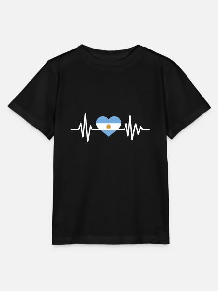 Argentinien - Stanley/Stella Kinder T-Shirt MINI CREATOR - Schwarz