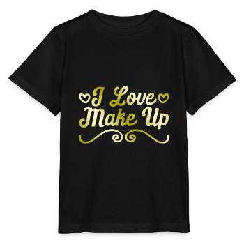 Ich liebe Make up - Stanley/Stella Kinder T-Shirt MINI CREATOR  - Schwarz - Vorne - Mikhail (115cm)