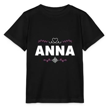Anna - T-shirt bio MINI CREATOR Stanley/Stella Enfant - noir - Devant - Mikhail (115cm)