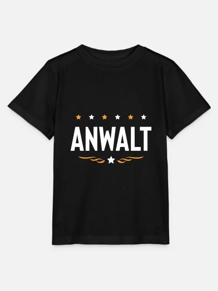 Anwalt Beruf - Stanley/Stella Kinder T-Shirt MINI CREATOR  - Schwarz