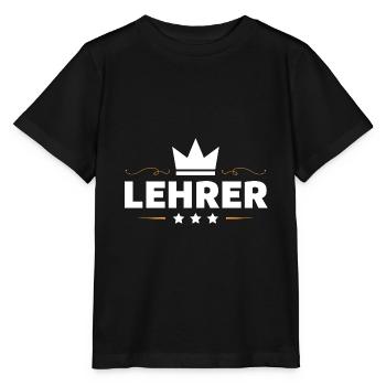 Lehrer Beruf - Stanley/Stella Kinder T-Shirt MINI CREATOR  - Schwarz - Vorne - Mikhail (115cm)