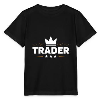 Trader Beruf - Stanley/Stella Kinder T-Shirt MINI CREATOR  - Schwarz - Vorne - Mikhail (115cm)