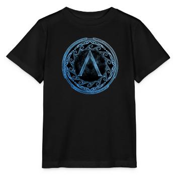 Sparta symbol - Stanley/Stella MINI CREATOR Kids’ T-Shirt - black - Front - Mikhail (115cm)