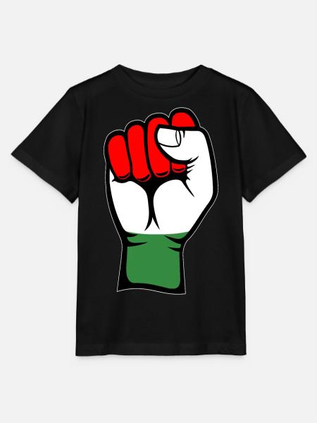 Ungarn Flagge Faust - Stanley/Stella Kinder T-Shirt MINI CREATOR - Schwarz