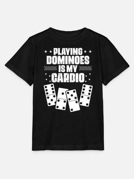 Domino Spiel Design - Stanley/Stella Kinder T-Shirt MINI CREATOR - Schwarz