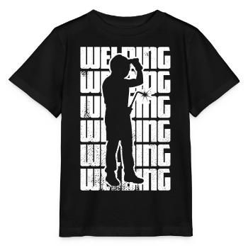 Fun welding - Stanley/Stella MINI CREATOR Kids’ T-Shirt - black - Front - Mikhail (115cm)