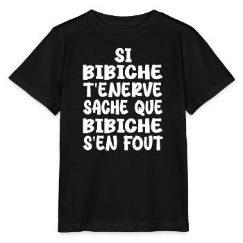 If annoys you, know that - Stanley/Stella MINI CREATOR Kids’ T-Shirt - black - Front - Mikhail (115cm)