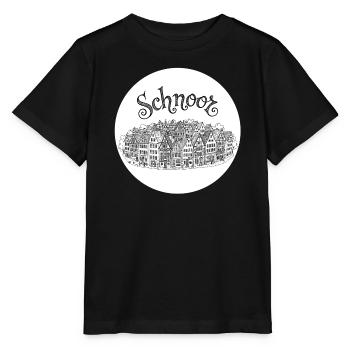 Bremen Schnoorviertel – Vieille ville dessinée à la main I - T-shirt bio MINI CREATOR Stanley/Stella Enfant - noir - Devant - Mikhail (115cm)