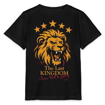 Letzter Königreichslöwe von der Hölle zum Ruhm - Stanley/Stella Kinder T-Shirt MINI CREATOR  - Schwarz - Vorne - Mikhail (115cm)