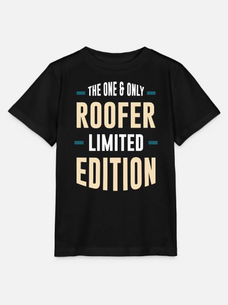 Roofer Limited Edition - Stanley/Stella Kinder T-Shirt MINI CREATOR  - Schwarz