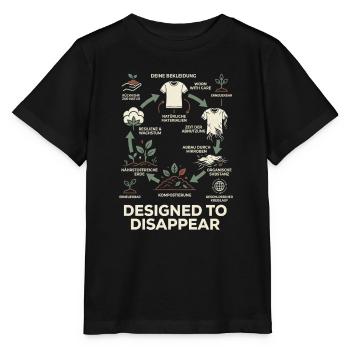 Aktiver Umweltschutz - Stanley/Stella Kinder T-Shirt MINI CREATOR  - Schwarz - Vorne - Mikhail (115cm)