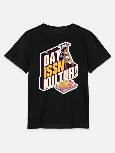 Dat Issn Kultur - Currywurst - Stanley/Stella Kinder T-Shirt MINI CREATOR - Schwarz