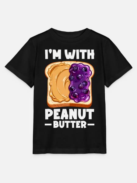 Erdnussbutter & Marmelade Partnerlook Design - Stanley/Stella Kinder T-Shirt MINI CREATOR  - Schwarz
