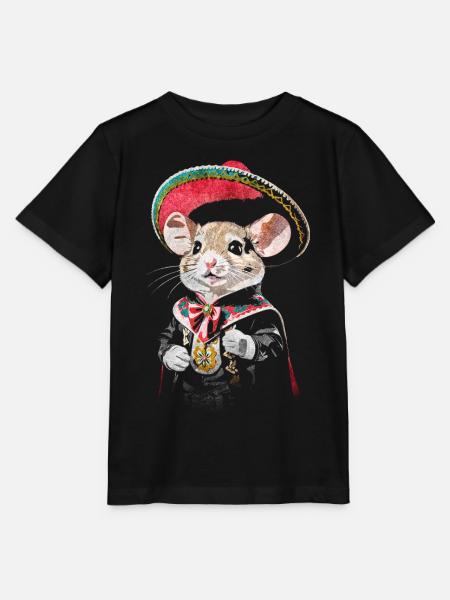 Mariachi-Maus - Stanley/Stella Kinder T-Shirt MINI CREATOR - Schwarz