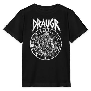 Draugr – Der Wiedergänger - Stanley/Stella Kinder T-Shirt MINI CREATOR  - Schwarz - Vorne - Mikhail (115cm)
