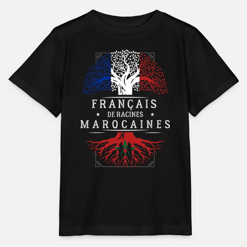 Racines Marocaines - T-shirt bio MINI CREATOR Stanley/Stella Enfant - noir