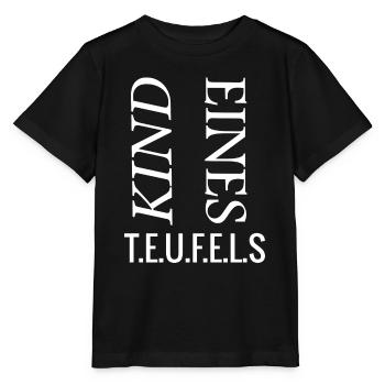 Enfant d’un démon - T-shirt bio MINI CREATOR Stanley/Stella Enfant - noir - Devant - Mikhail (115cm)