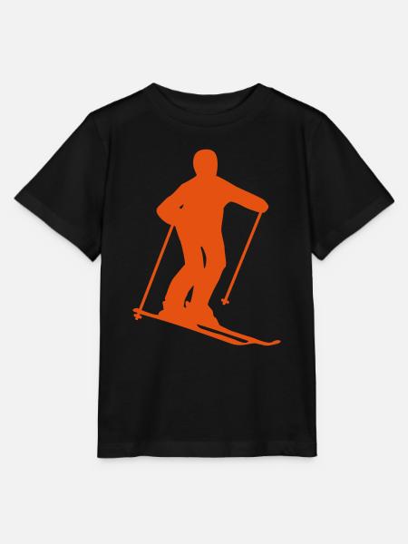 Ski - Stanley/Stella Kinder T-Shirt MINI CREATOR - Schwarz