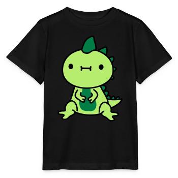 kleiner suesser kawaii - Stanley/Stella Kinder T-Shirt MINI CREATOR  - Schwarz - Vorne - Mikhail (115cm)