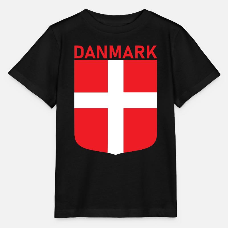Dänemark - Stanley/Stella Kinder T-Shirt MINI CREATOR  - Schwarz