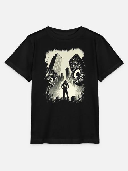 Make Some Noise! - Stanley/Stella Kinder T-Shirt MINI CREATOR  - Schwarz