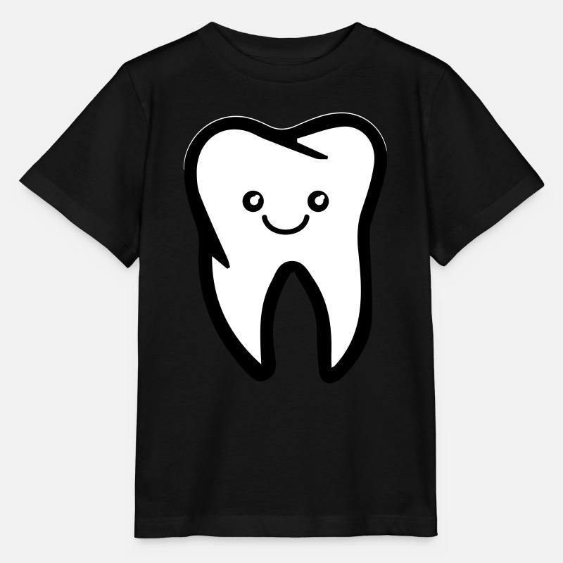 sourire des dents - T-shirt bio MINI CREATOR Stanley/Stella Enfant - noir
