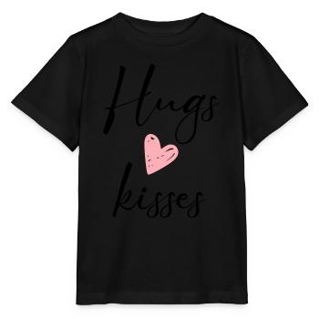 Câlins & baisers - T-shirt bio MINI CREATOR Stanley/Stella Enfant - noir - Devant - Mikhail (115cm)
