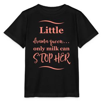 Baby Saying - Stanley/Stella MINI CREATOR Kids’ T-Shirt - black - Front - Mikhail (115cm)