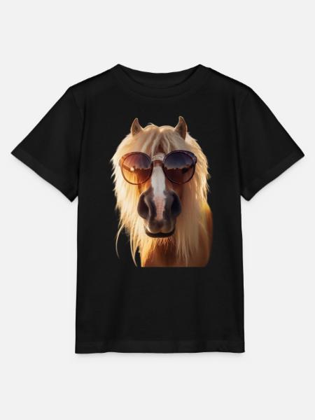 It's cool Haflinger - Stanley/Stella Kinder T-Shirt MINI CREATOR - Schwarz