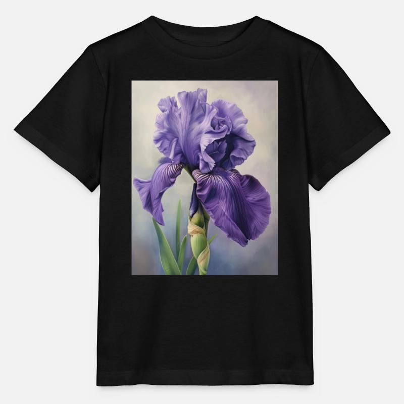 Iris FL 100 - Stanley/Stella Kinder T-Shirt MINI CREATOR  - Schwarz