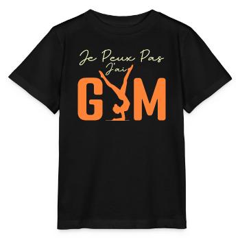 Ich kann kein Fitnessstudio haben | Gymnastik-Geschenk | Fitnessstudio - Stanley/Stella Kinder T-Shirt MINI CREATOR  - Schwarz - Vorne - Mikhail (115cm)