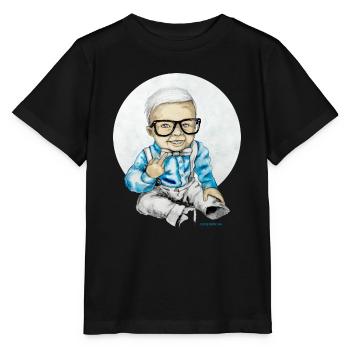 Naughty Boy - Stanley/Stella MINI CREATOR Kids’ T-Shirt - black - Front - Mikhail (115cm)