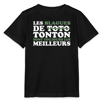 Meilleurs tontons cadeau pour tonton drôle - T-shirt bio MINI CREATOR Stanley/Stella Enfant - noir - Devant - Mikhail (115cm)