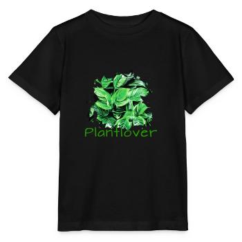Philodendron, Plantes, Plantes, Amant - T-shirt bio MINI CREATOR Stanley/Stella Enfant - noir - Devant - Mikhail (115cm)