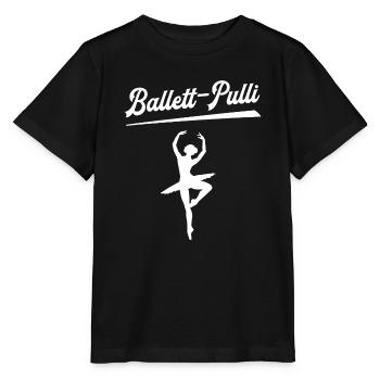 Ballett-Pulli Ballettkleidung Tänzerin Outfit Tanz - Stanley/Stella Kinder T-Shirt MINI CREATOR  - Schwarz - Vorne - Mikhail (115cm)