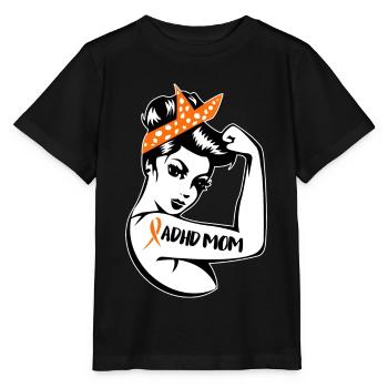 ADHD attention disorder - Stanley/Stella MINI CREATOR Kids’ T-Shirt - black - Front - Mikhail (115cm)