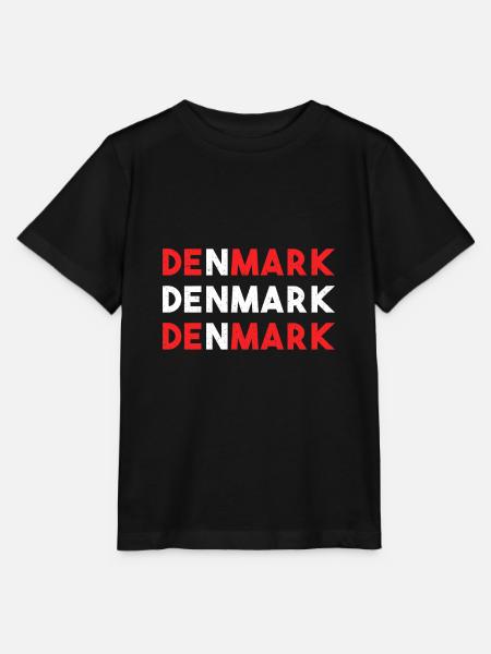 Dänemark - Stanley/Stella Kinder T-Shirt MINI CREATOR - Schwarz